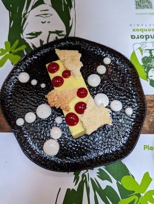 Lemon cake at Pandora Greenbox in Split