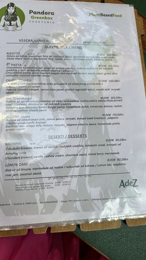   at Pandora Greenbox in Split