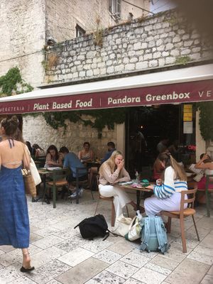 Storefront  at Pandora Greenbox in Split