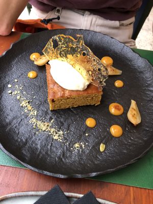 Pumpkin cake  at Pandora Greenbox in Split