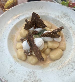 Potato gnocchi   at Pandora Greenbox in Split