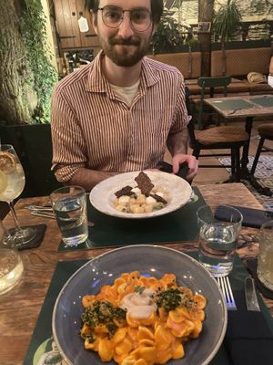 Pasta and gnocchii  at Pandora Greenbox in Split