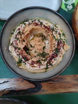Hummus at Pandora Greenbox in Split