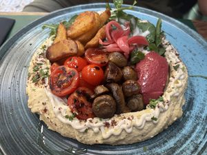 Big breakfast   at Pandora Greenbox in Split