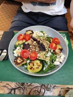 Marinated vegetables at Pandora Greenbox in Split