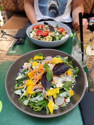 Summer salad at Pandora Greenbox in Split
