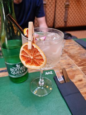 Grepfruit G&T at Pandora Greenbox in Split