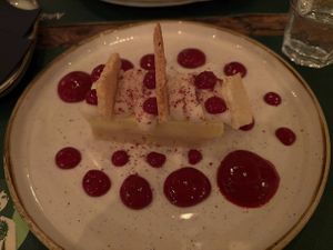 Lemon cake at Pandora Greenbox in Split