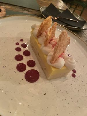 Lemon cake  at Pandora Greenbox in Split