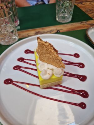 Lemon cake at Pandora Greenbox in Split