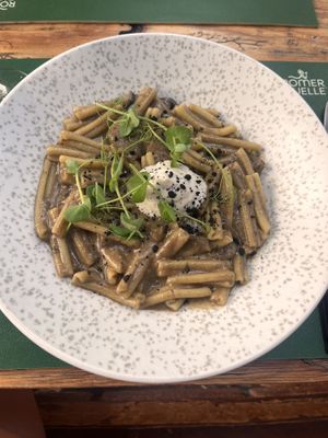 Potobello pasta   at Pandora Greenbox in Split
