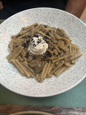 Portobello mushroom pasta  at Pandora Greenbox in Split