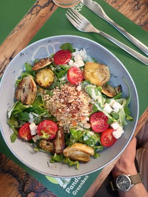 Salad at Pandora Greenbox in Split