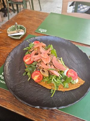 Omelet at Pandora Greenbox in Split