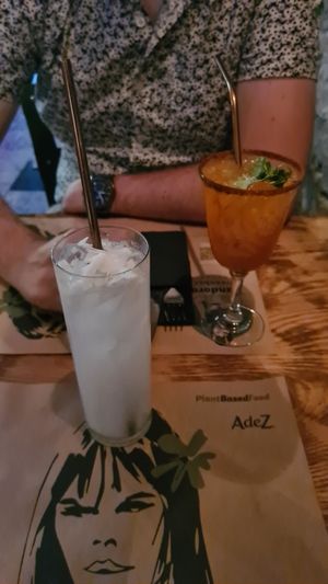 Coconut rum and bunny mary at Pandora Greenbox in Split