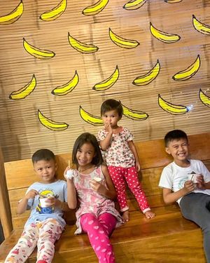 Kids also enjoy a healthy cup of nice cream at Buonana in Siargao
