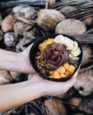 Healthy bowl at Buonana in Siargao