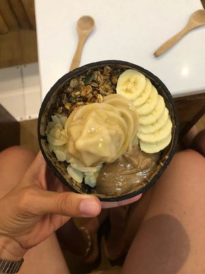 Ice vegan cream banana at Buonana in Siargao