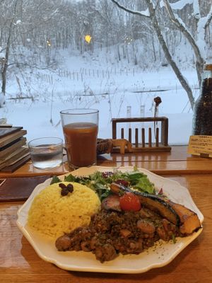 Chilli beans  at Cafe Goryo in Furano