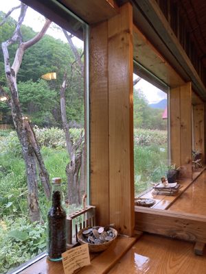   at Cafe Goryo in Furano