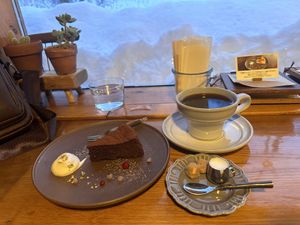   at Cafe Goryo in Furano