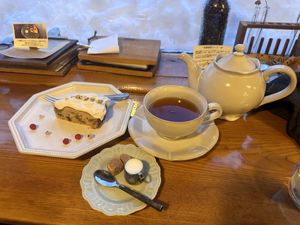   at Cafe Goryo in Furano