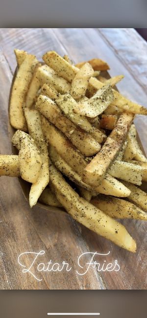 Zaatar Fries at Olive Press Eatery in Metuchen