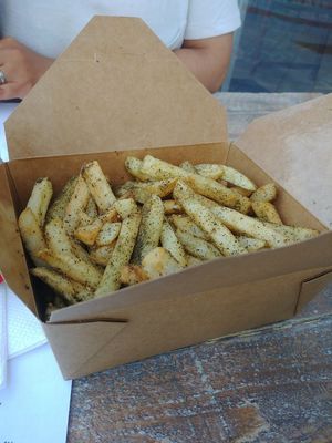 Fries! at Olive Press Eatery in Metuchen