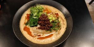 Vegan tantanmen ramen! at Mensho Tokyo in Bangkok