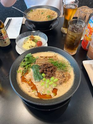 Vegan tantanmen  at Mensho Tokyo in Bangkok