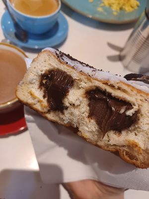 Very chocolaty (maybe too much) at The MokaPot House in East London