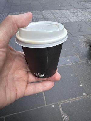 Long black   at sprigg in Glasgow