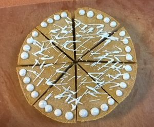 Raw Vegan Pumpkin Cheesecake - Dairy Free Gluten Free No Refined Sugars at Green Wave Cafe in Plantation