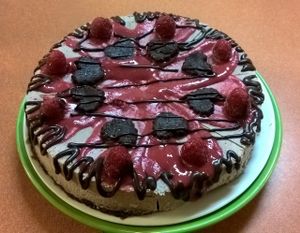 Raw Vegan Raspberry Dream Cheesecake - Dairy Free Gluten Free No Refined Sugars at Green Wave Cafe in Plantation