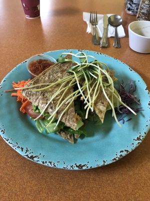 Spicy cheeseburger  at Green Wave Cafe in Plantation