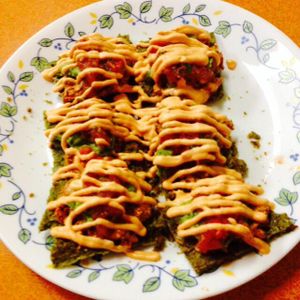 Nachos!!!!!! omg they are delicious!!!!! at Green Wave Cafe in Plantation