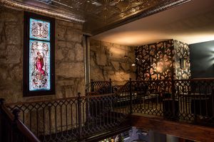 Mezzanine at TerraPlana Café in Porto