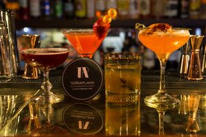 Our Cocktails at TerraPlana Café in Porto