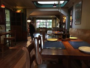 Main room at Ecole in Pucon