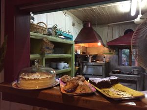 Kitchen at Ecole in Pucon