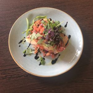 Classic bruschetta at Milan in Wooler