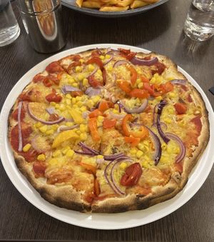 make your own pizza  at Milan in Wooler