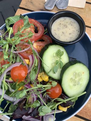 House salad   at Milan in Wooler