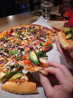 Oh my garden at Peppes Pizza - Jernbanetorget  in Oslo