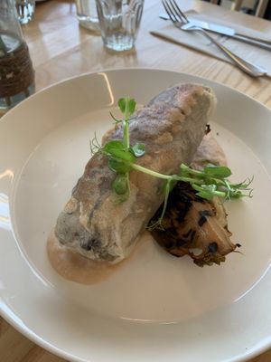 Mushroom Wellington   at The Weston Restaurant in Wakefield