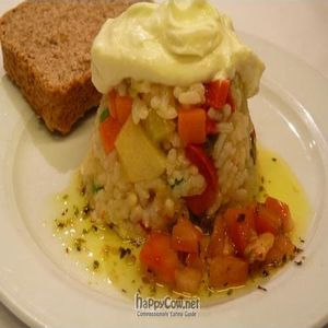 Rice salad at El Parral in Vitoria Gasteiz