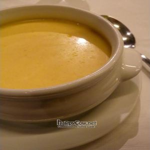 Vichysoise (cold leek soup) at El Parral in Vitoria Gasteiz