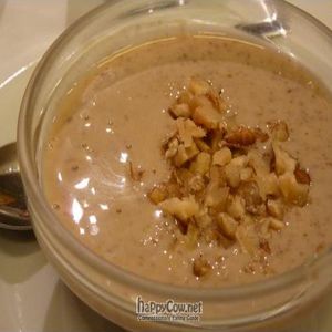 Intxaursaltsa (walnut sauce) at El Parral in Vitoria Gasteiz