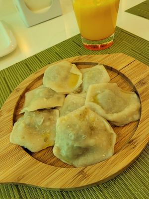 Pelmeni at Dr Veggie in Yerevan