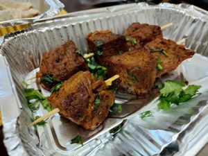 BBQ seitan at Dr Veggie in Yerevan